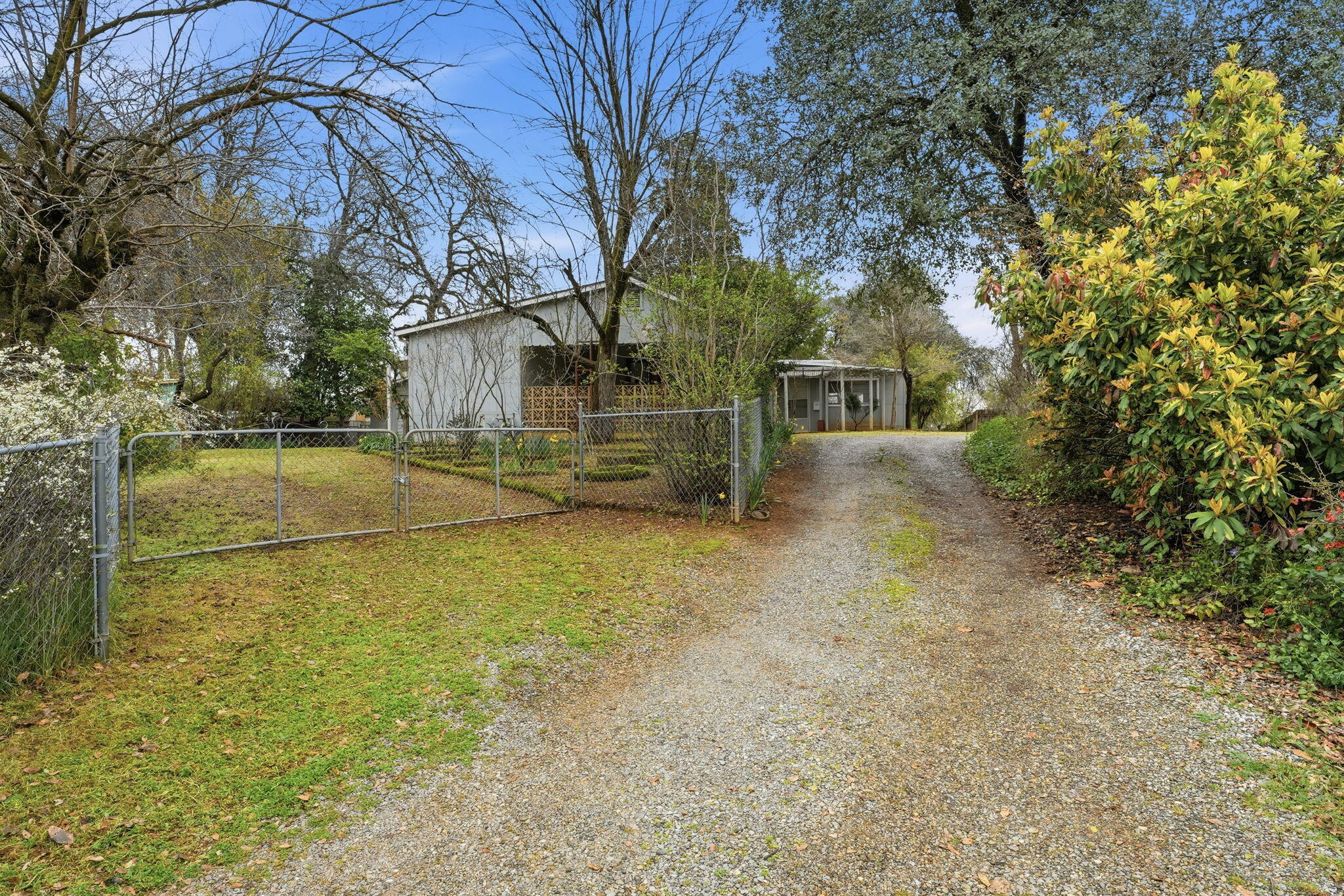 1717 Deer Creek Road Shasta Lake, CA 96019 - Photo 54 of 54 a view of garage yard and tree