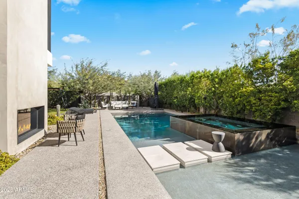 a view of balcony and patio