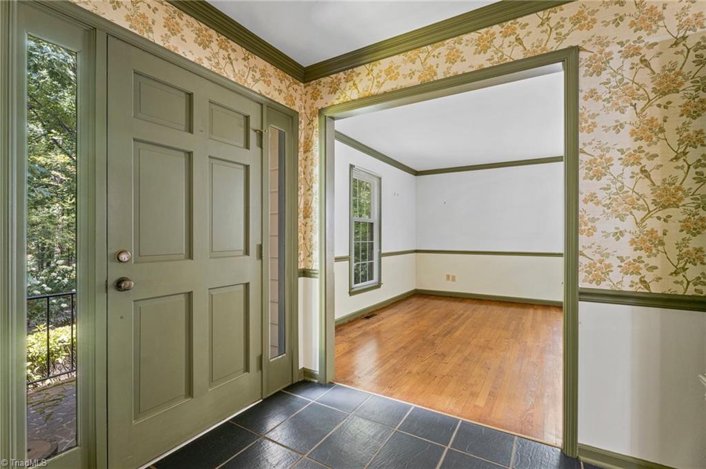 3623 Gramercy Road Greensboro, NC 27410 - Photo 8 of 34 Slate floor entry.