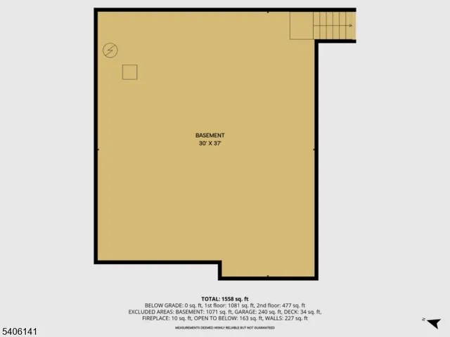 a view of a painting of a small space