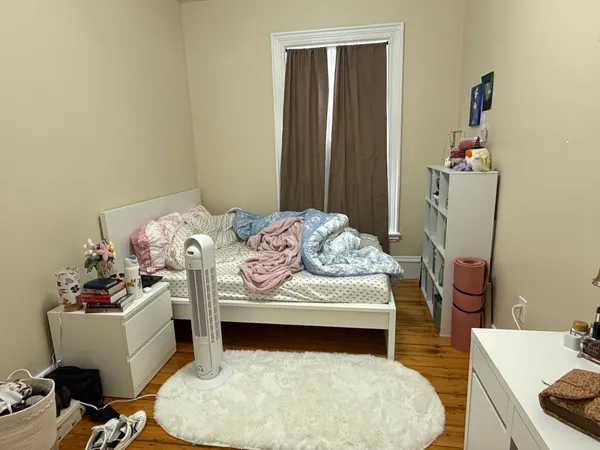 a living room with furniture flowerpot and a couch