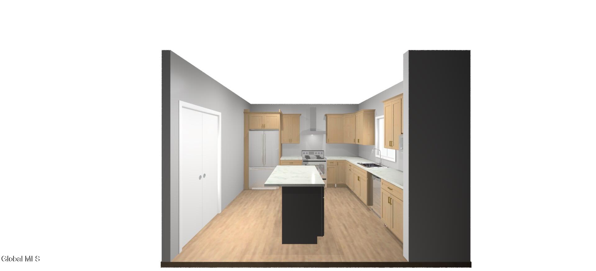 227 Shaker Ridge Drive Colonie, NY 12110 - Photo 5 of 6 Kitchen Rendering