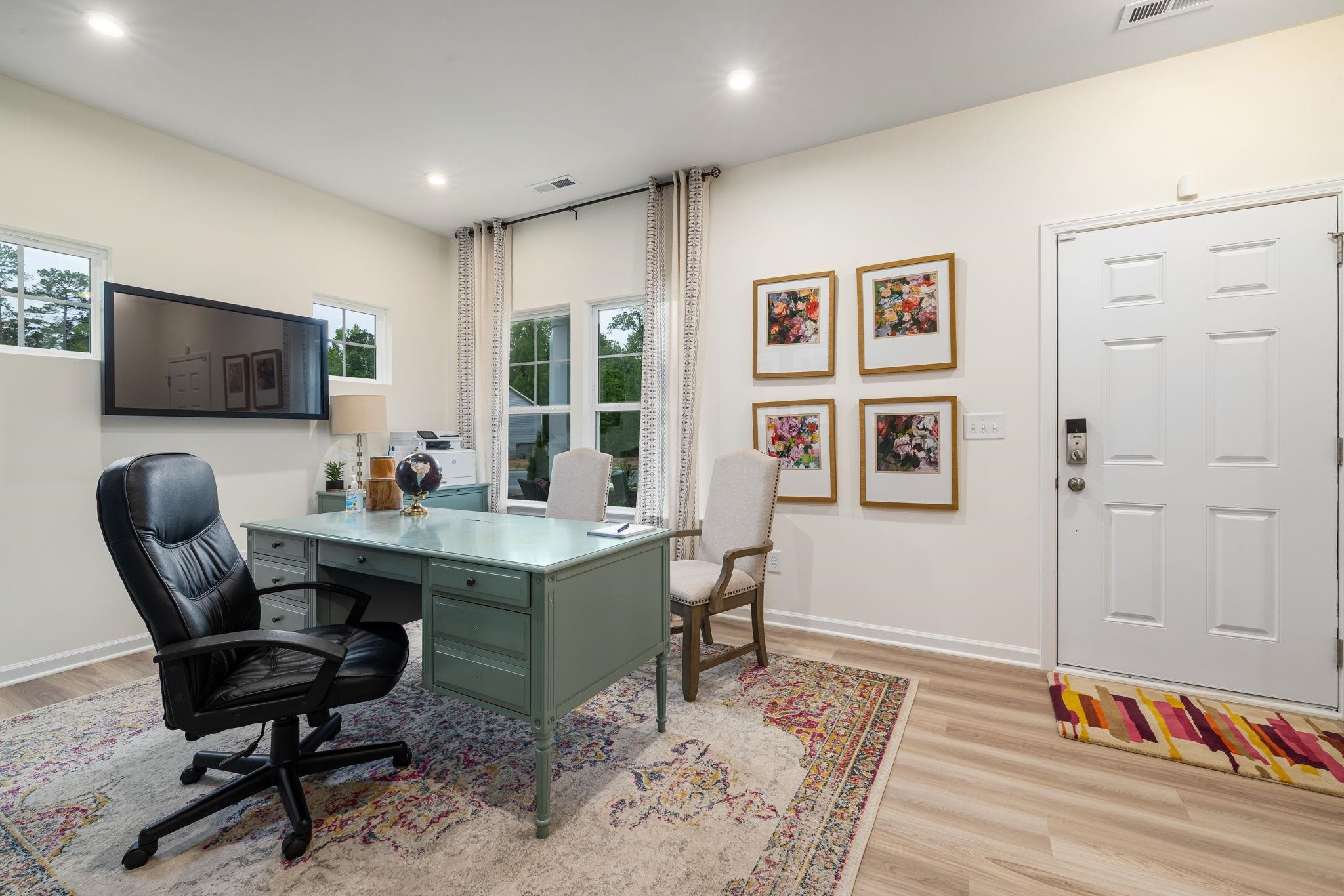 6512 Winter Spring Drive Wake Forest, NC 27587 - Photo 2 of 34 a view of a workspace with furniture