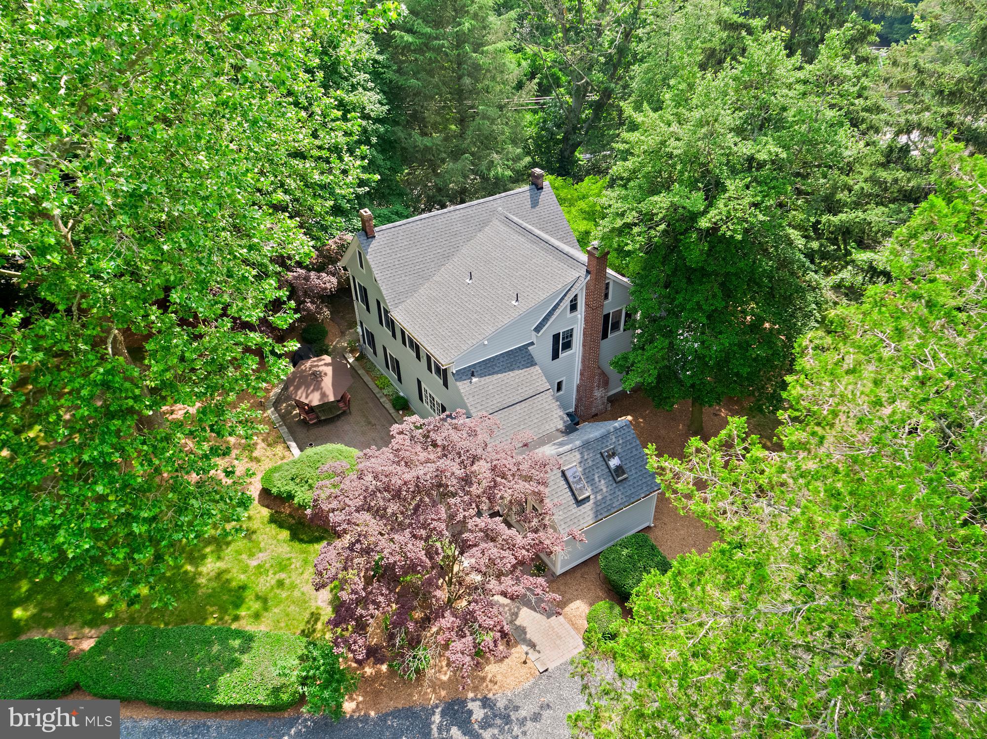 136 Lambs Road Sewell, NJ 08080 - Photo 58 of 65 an aerial view of a house with a yard and garden