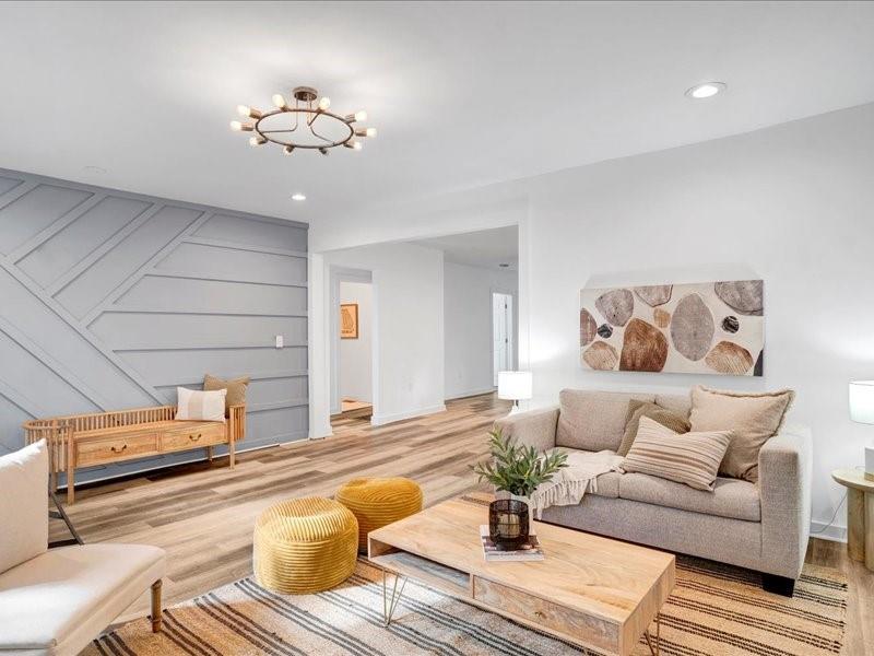 1743 Old Hickory Street Decatur, GA 30032 - Photo 3 of 27 a living room with furniture and flowers