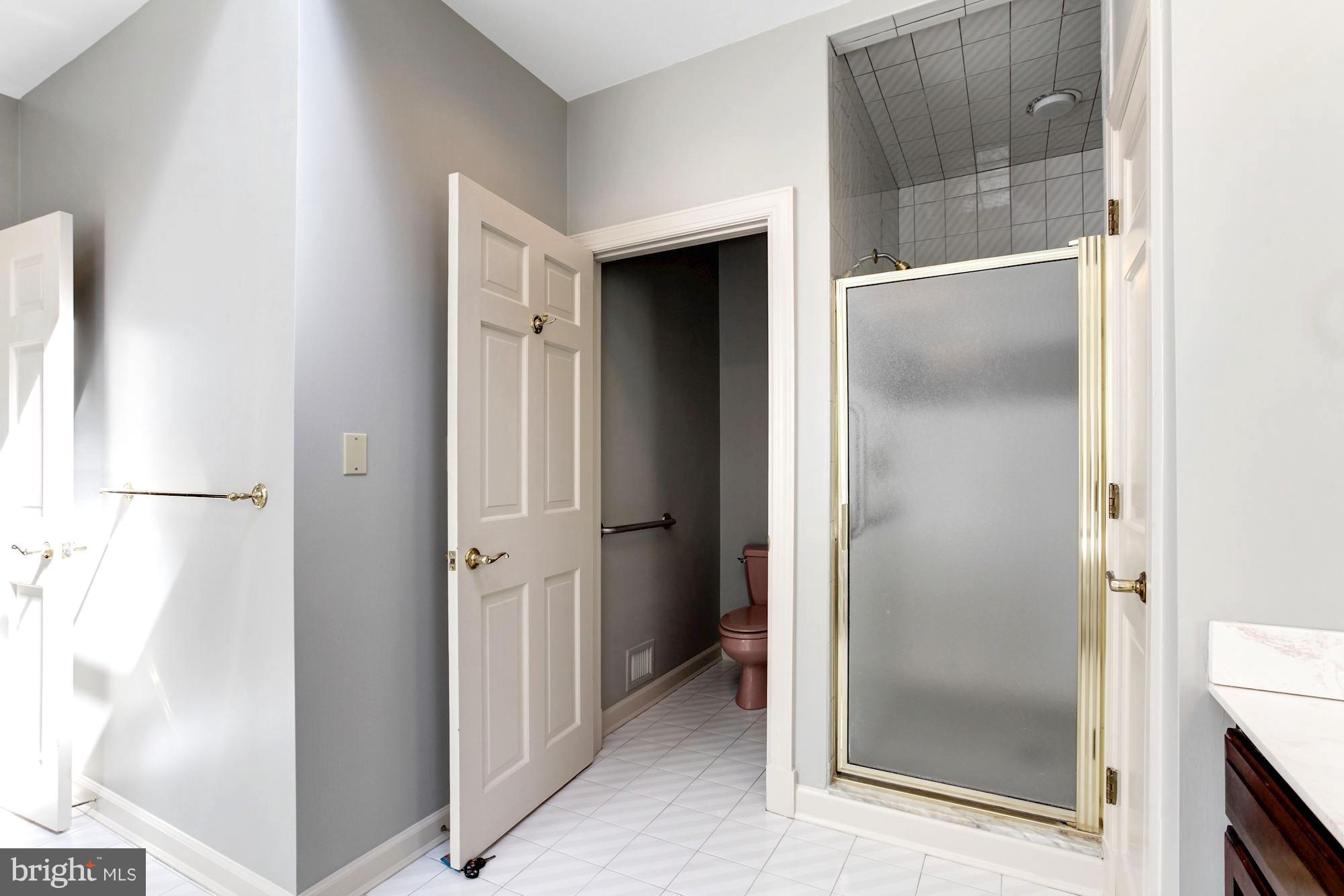 130 South River Landing Road Edgewater, MD 21037 - Photo 14 of 30 Master Bath Tile Shower and Private Water Closet