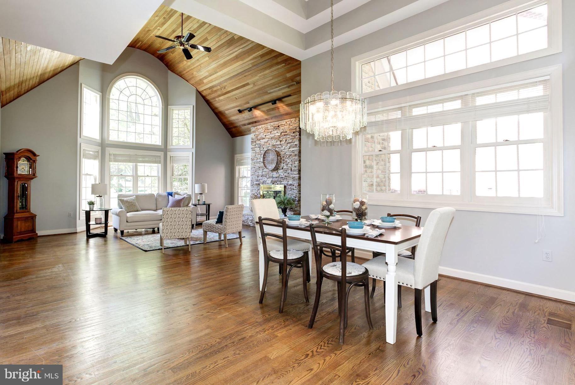 130 South River Landing Road Edgewater, MD 21037 - Photo 9 of 30 Seamless Flow into Soaring Formal Dining Room