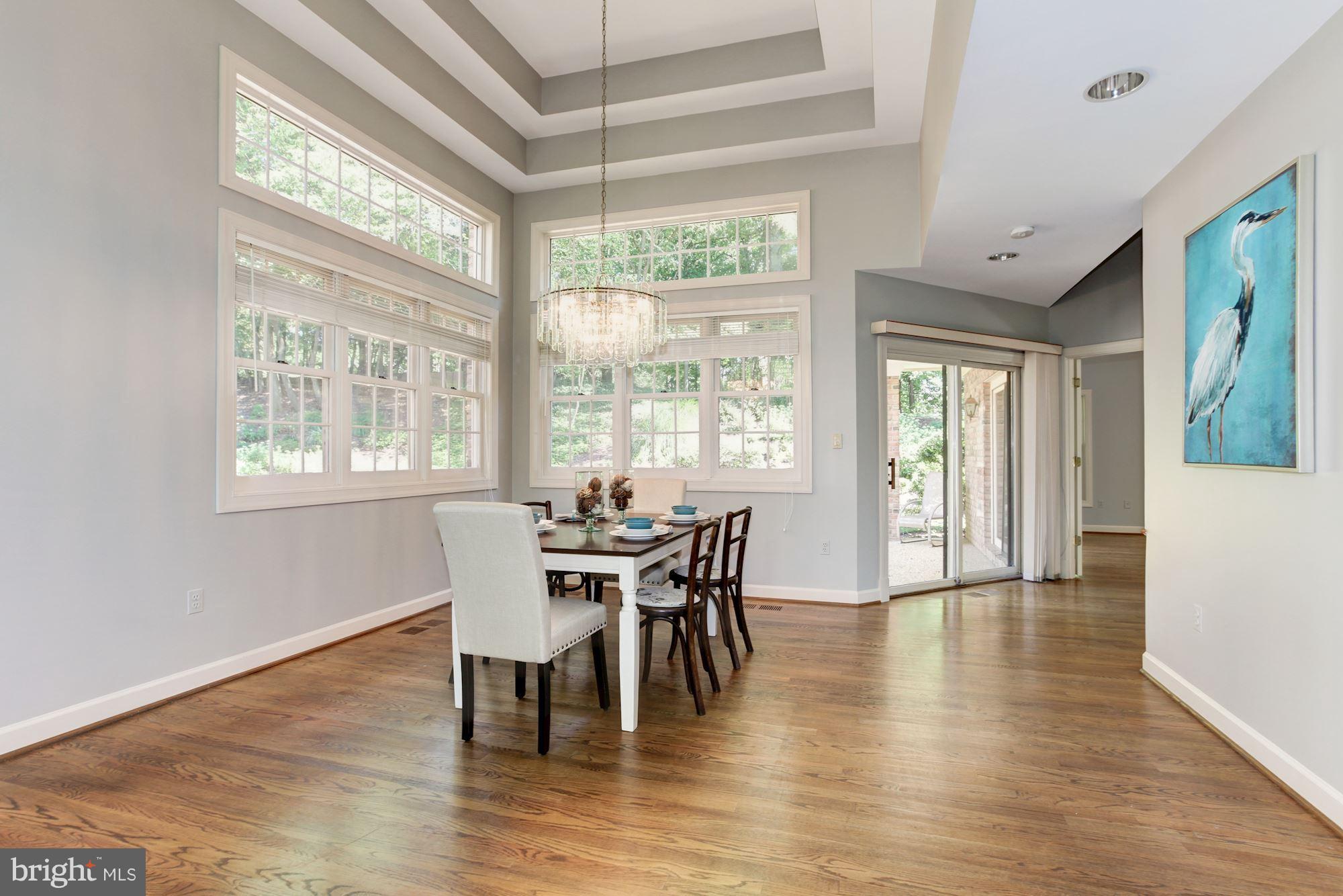 130 South River Landing Road Edgewater, MD 21037 - Photo 10 of 30 Grand Triple Tray Ceiling . Waterfall Chandelier