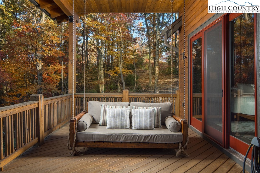 331 Goldenrod Road Boone, NC 28607 - Photo 13 of 50 a view of a couches in the balcony
