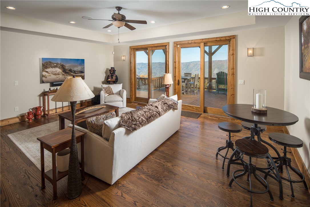 331 Goldenrod Road Boone, NC 28607 - Photo 27 of 50 a living room with furniture and a large window