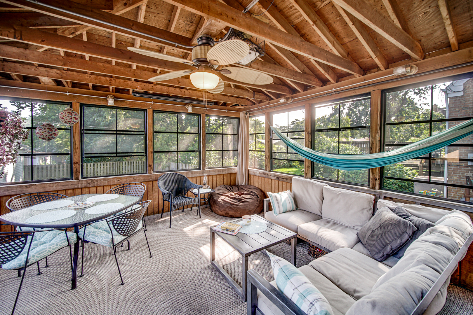 1308 Manchester Road Wheaton, IL 60187 - Photo 23 of 30 a living room with furniture and a large window