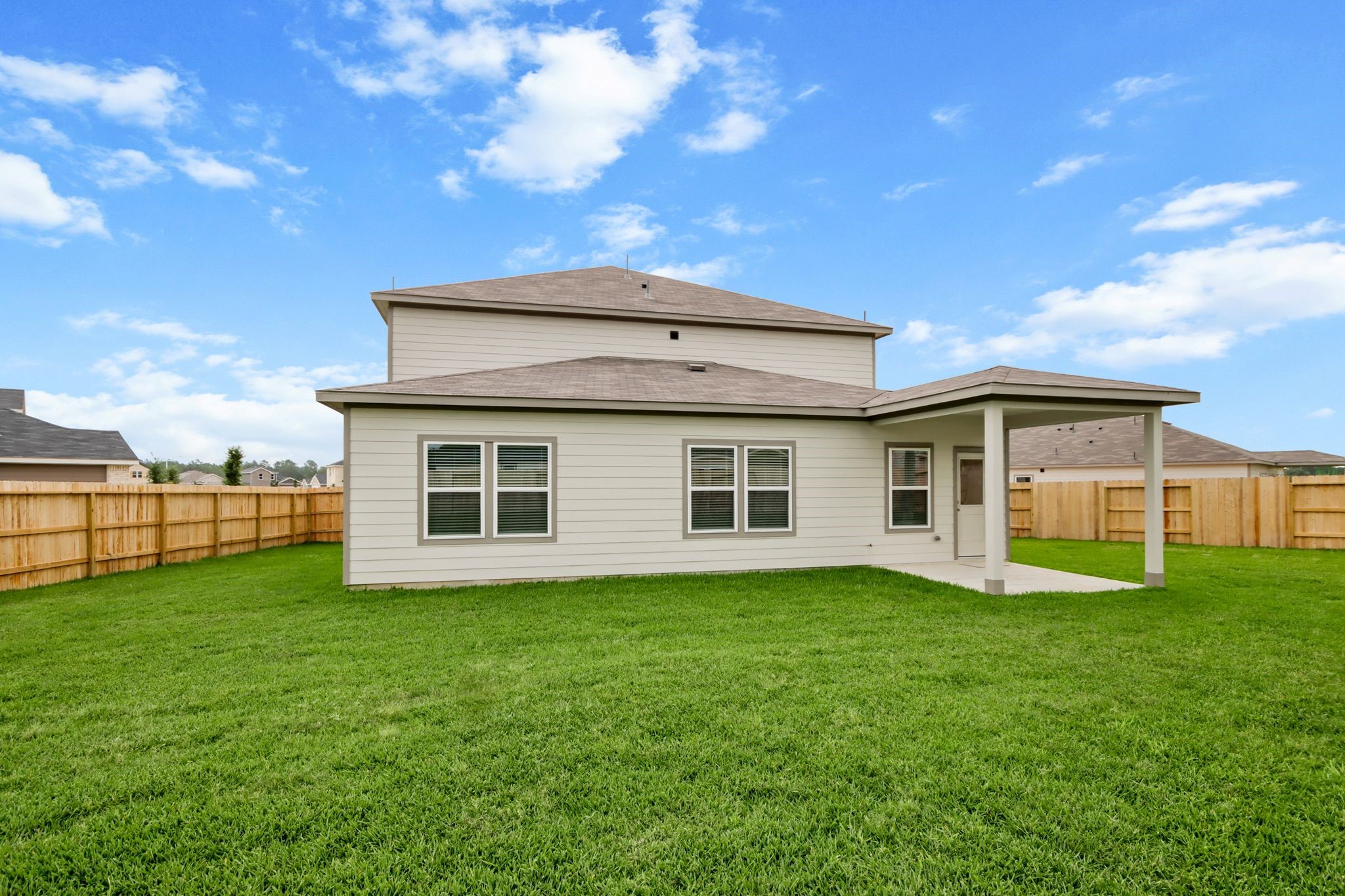 513 Wax Myrtle Way Hockley, TX 77447 - Photo 4 of 29 a view of a house with a yard
