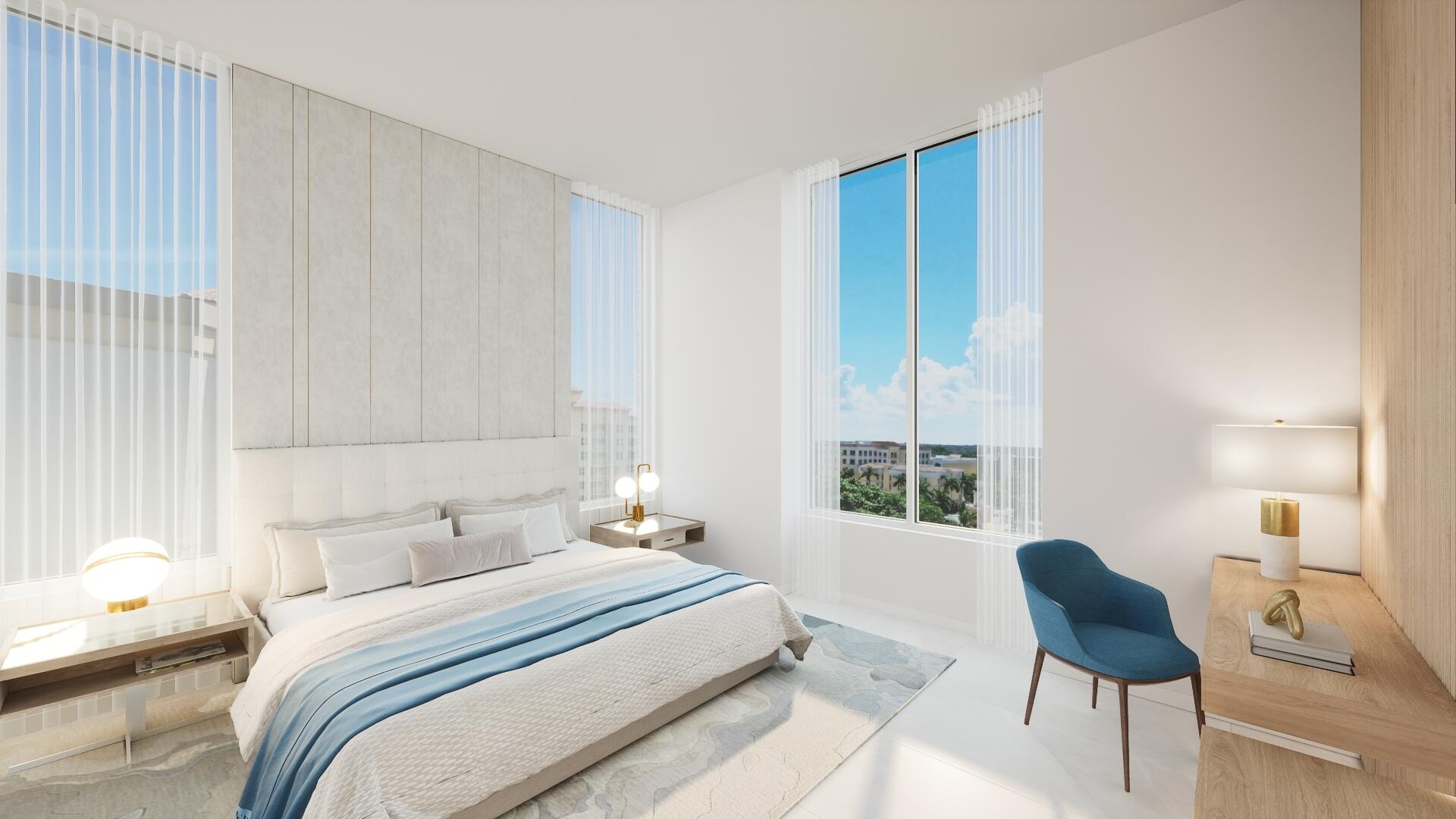 220 Southeast Mizner Boulevard, Unit PH10 Boca Raton, FL 33432 - Photo 14 of 24 8. ALINA - PH 910 - Bedroom 2