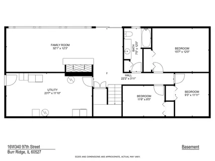 $1,347,000 | 16W340 97th Street, Burr Ridge, IL 60527