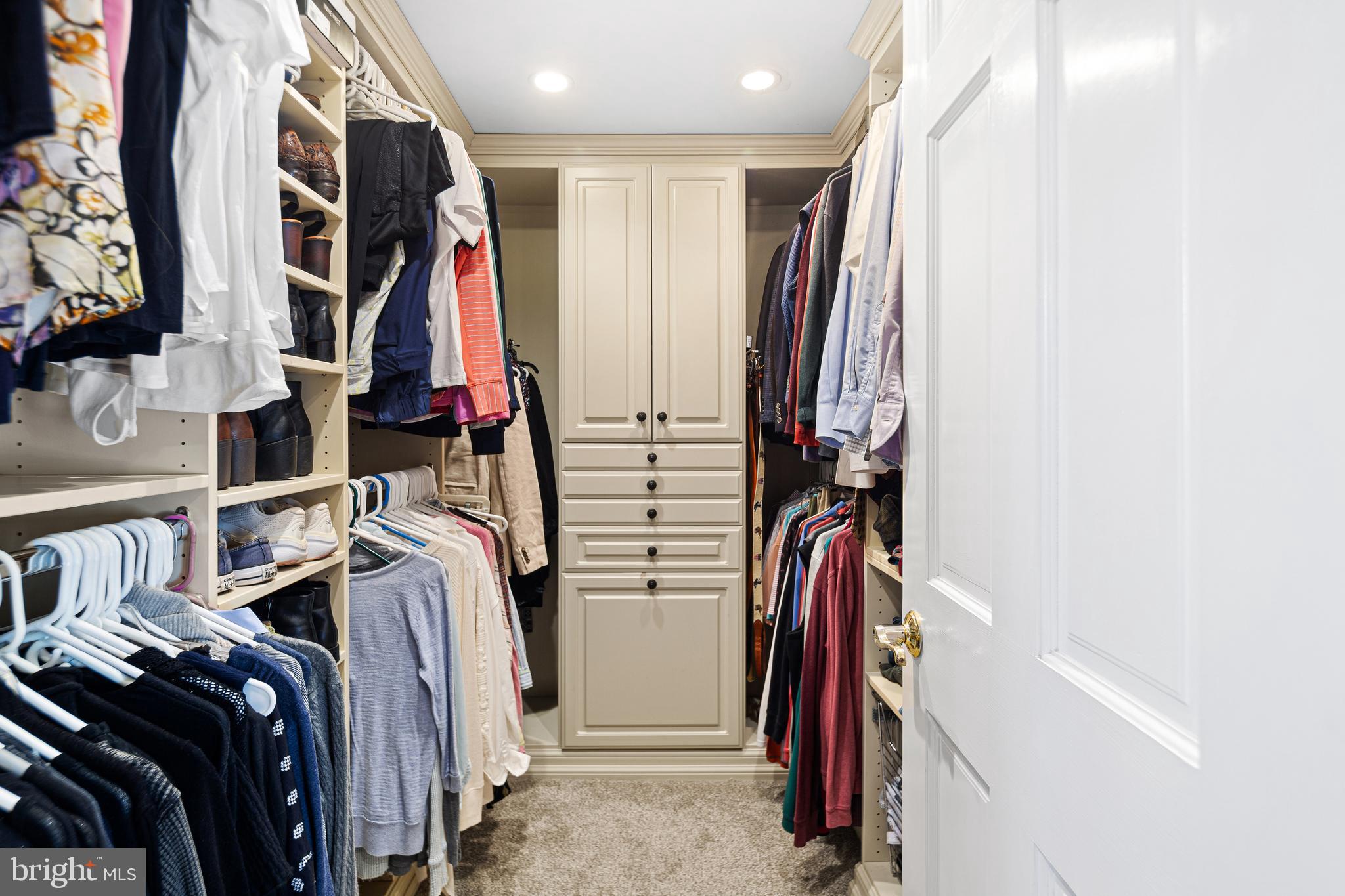 3 Briar Road Wayne, PA 19087 - Photo 20 of 48 a view of walk in closet with clothes