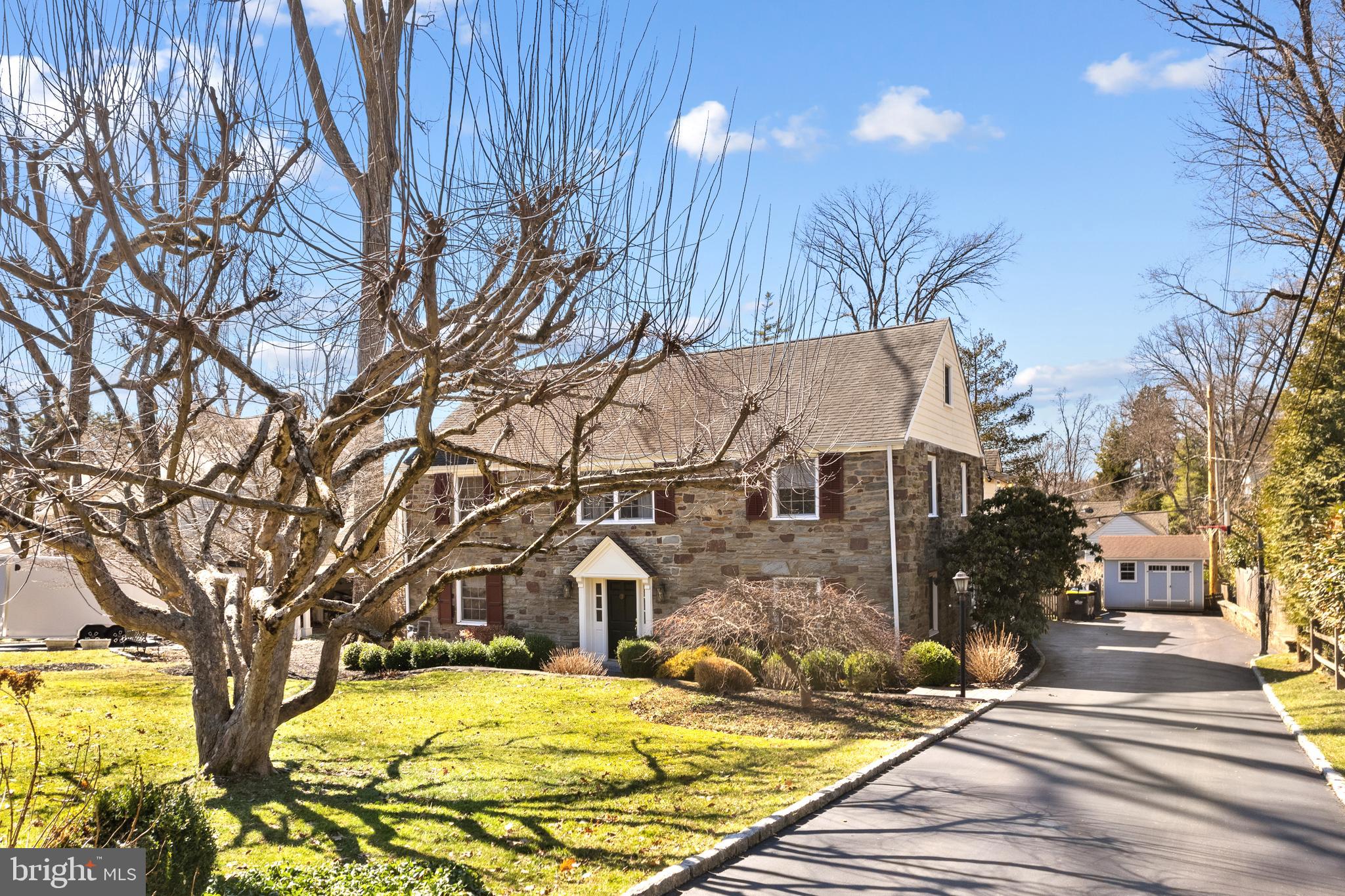 3 Briar Road Wayne, PA 19087 - Photo 44 of 48 a view of a house with snow on the ground