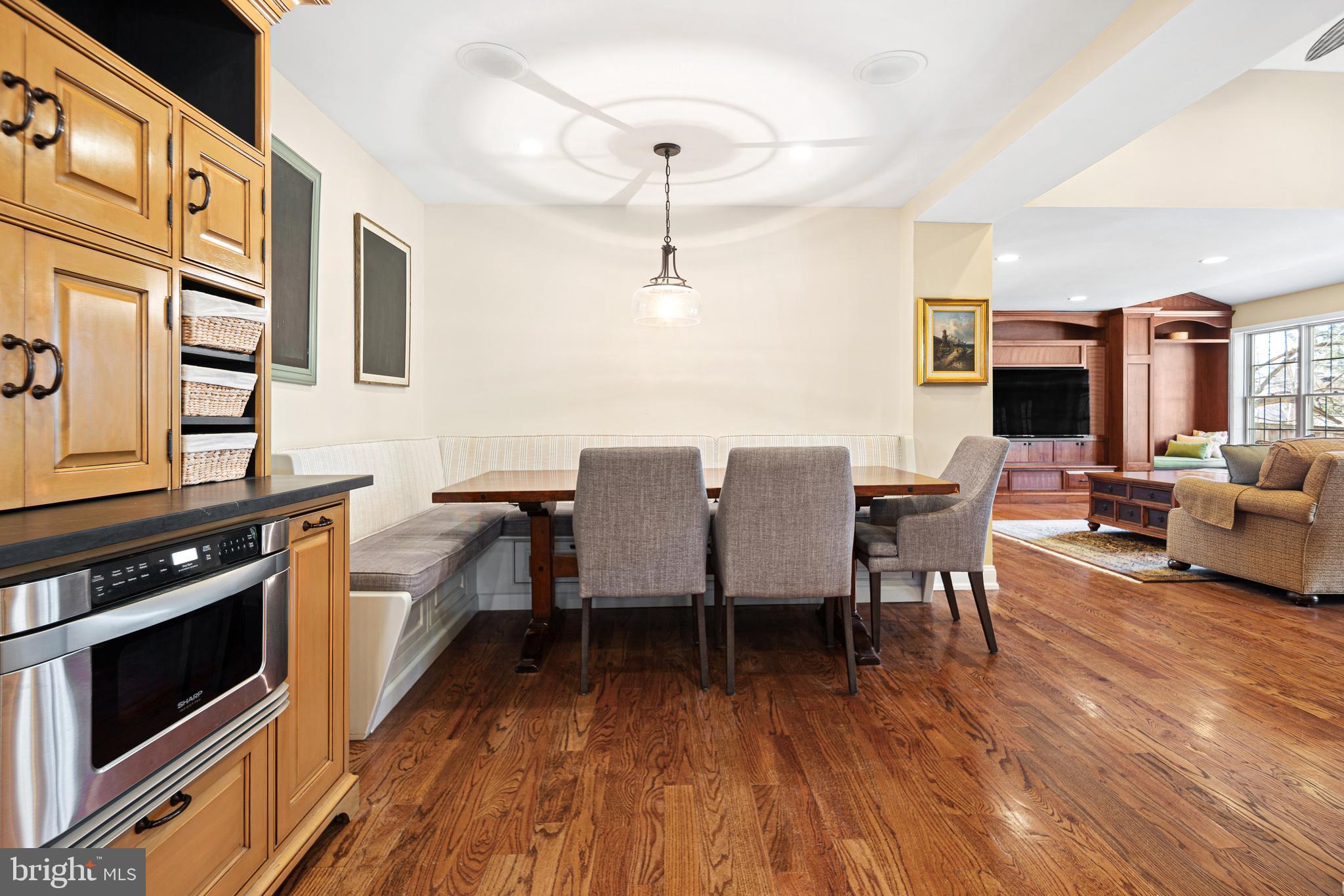 3 Briar Road Wayne, PA 19087 - Photo 9 of 48 a view of a dining room with furniture window and wooden floor