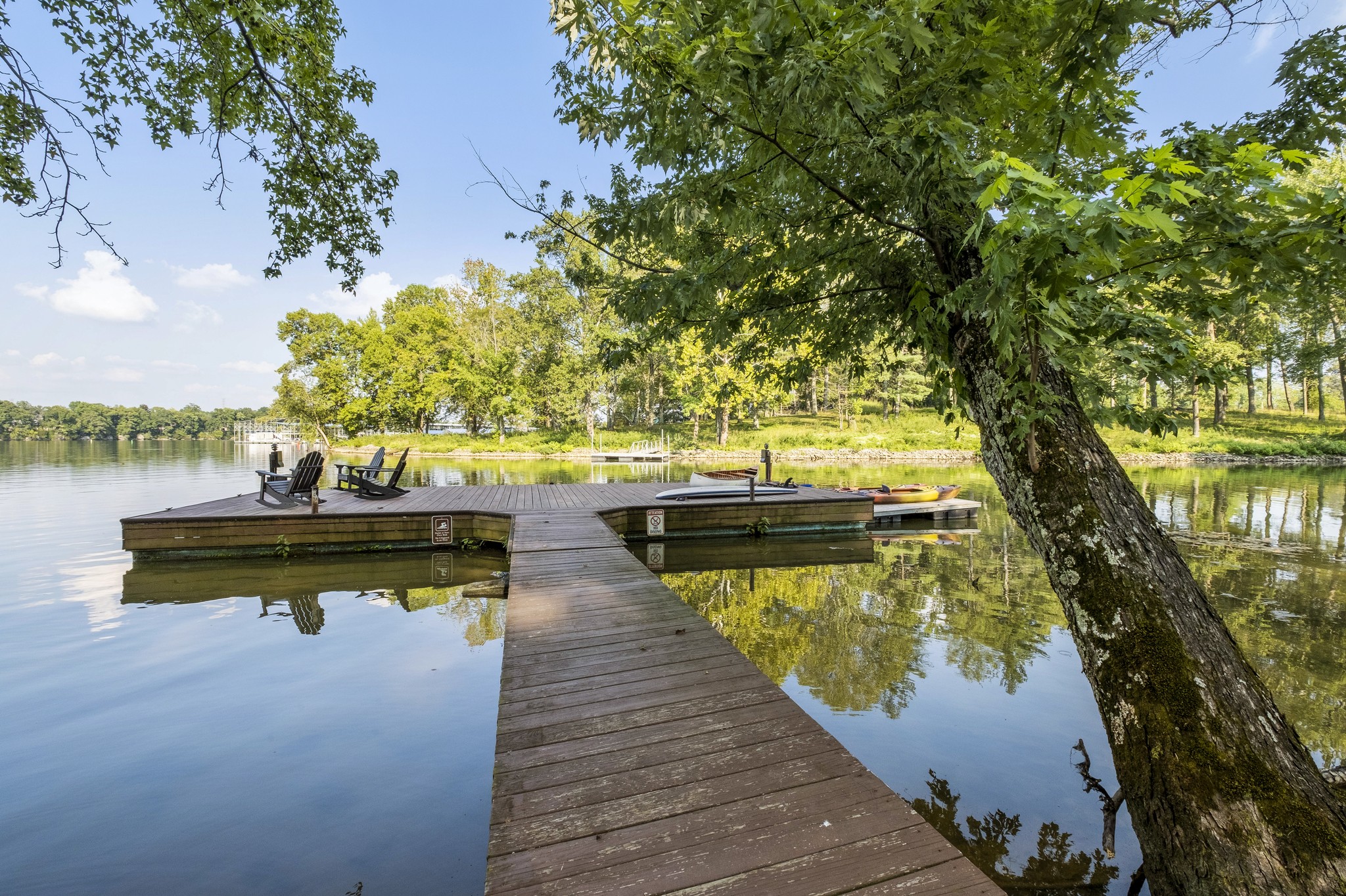 175 Cherokee Dock Road Lebanon, TN 37087 - Photo 40 of 45 a view of a lake with boats in a lake