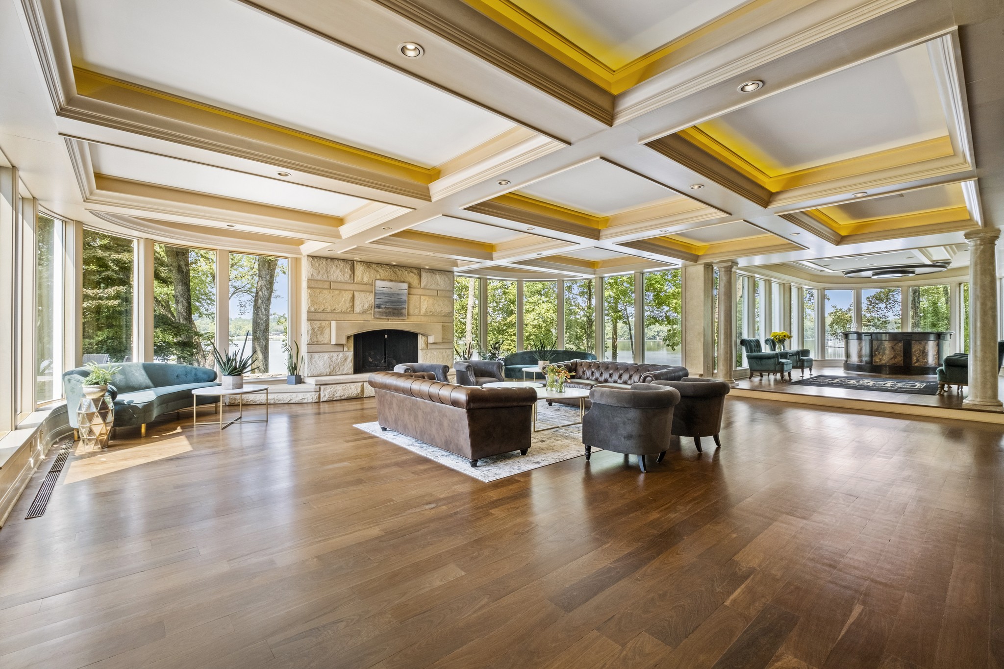 175 Cherokee Dock Road Lebanon, TN 37087 - Photo 7 of 45 a living room with furniture and a large window