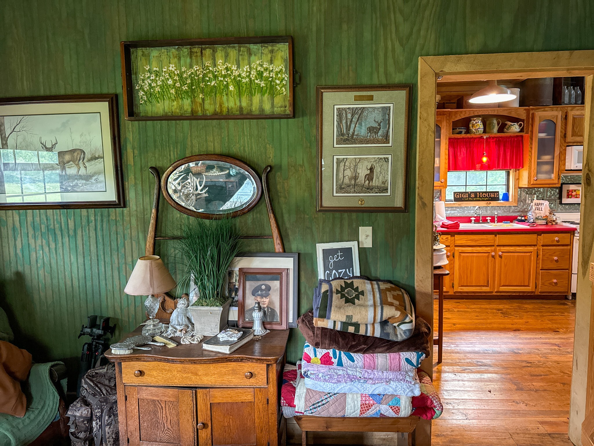 439 Appleton Road Five Points, TN 38457 - Photo 23 of 70 a living room with furniture and a fireplace
