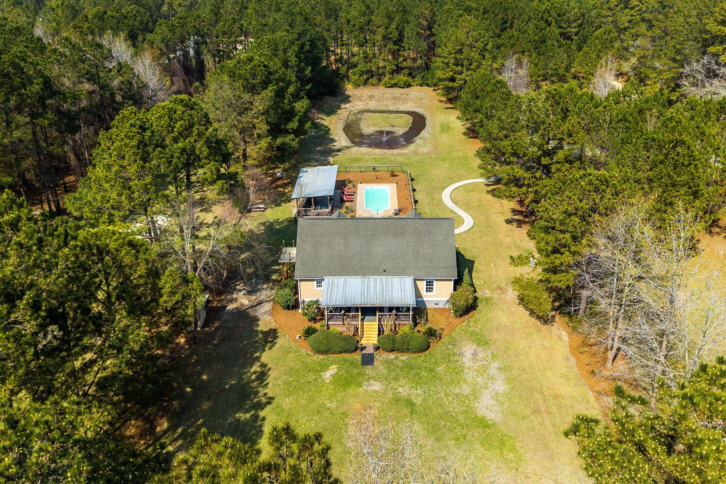 2490 Hunting Road Johns Island, SC 29455 - Photo 81 of 98 Aerial of Home