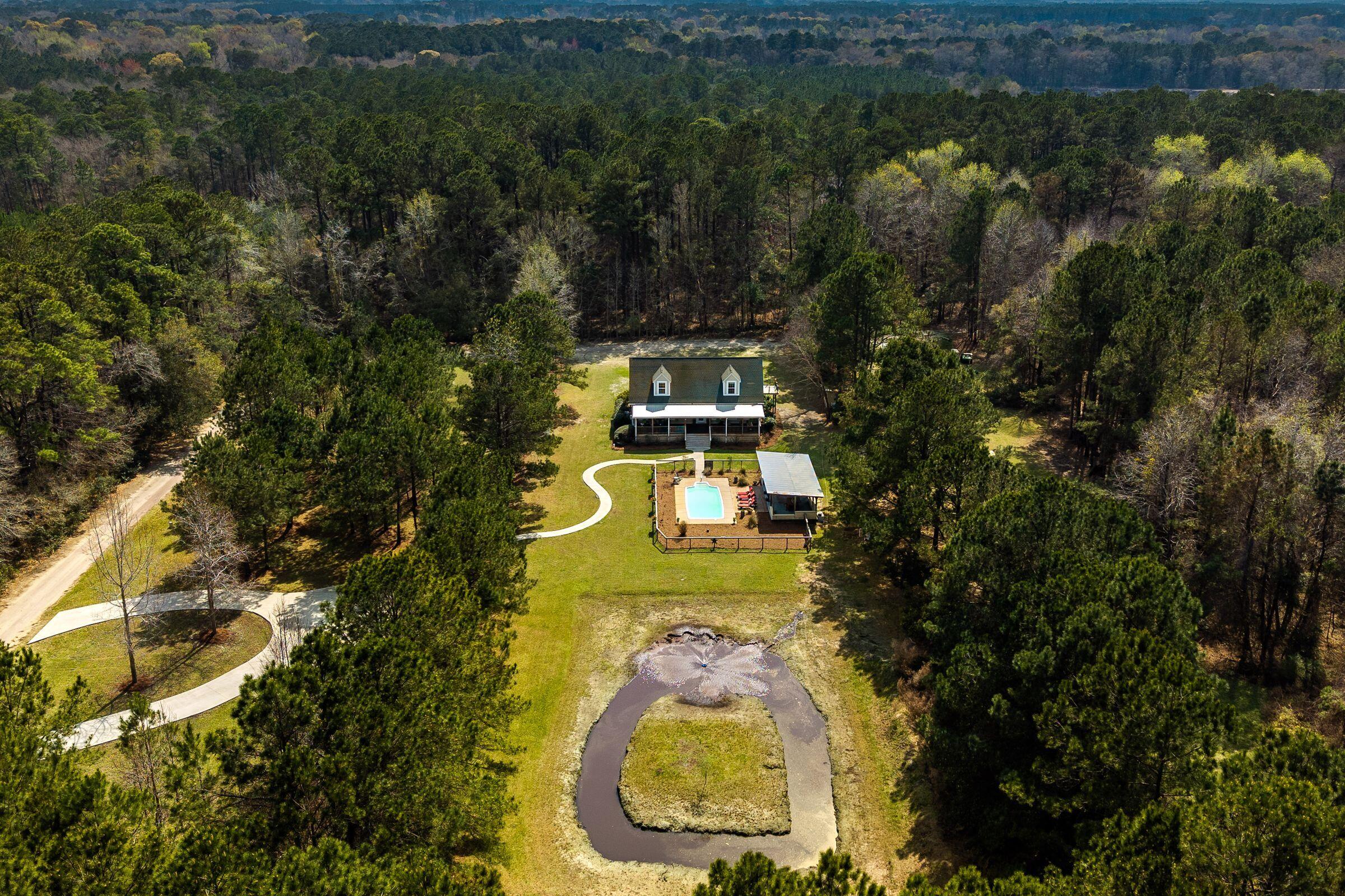 2490 Hunting Road Johns Island, SC 29455 - Photo 83 of 98 Aerial of Home