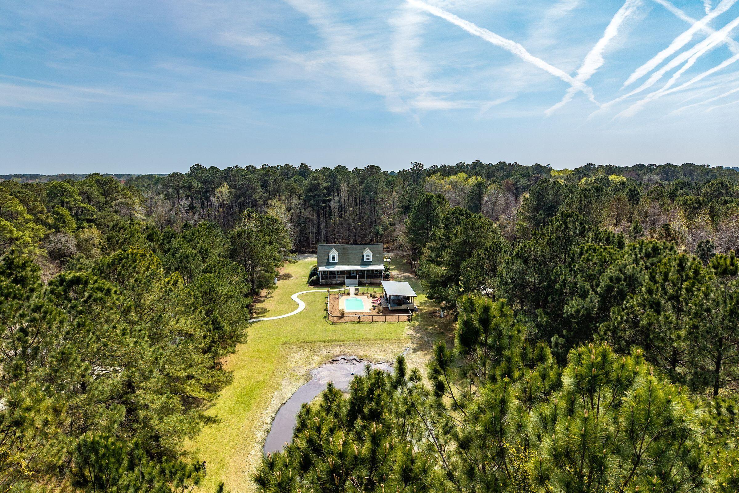 2490 Hunting Road Johns Island, SC 29455 - Photo 84 of 98 Aerial of Home