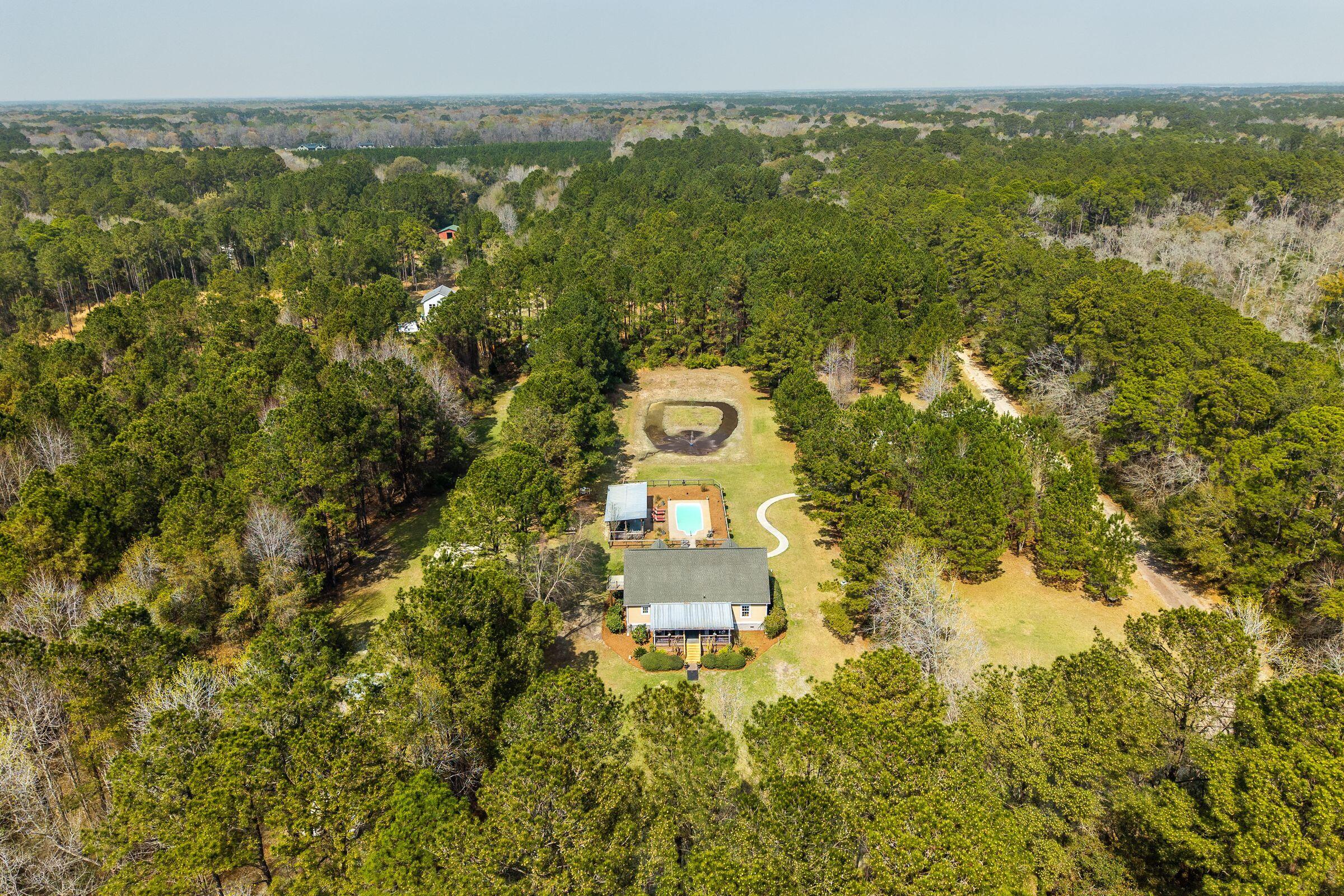2490 Hunting Road Johns Island, SC 29455 - Photo 86 of 98 Aerial of Home