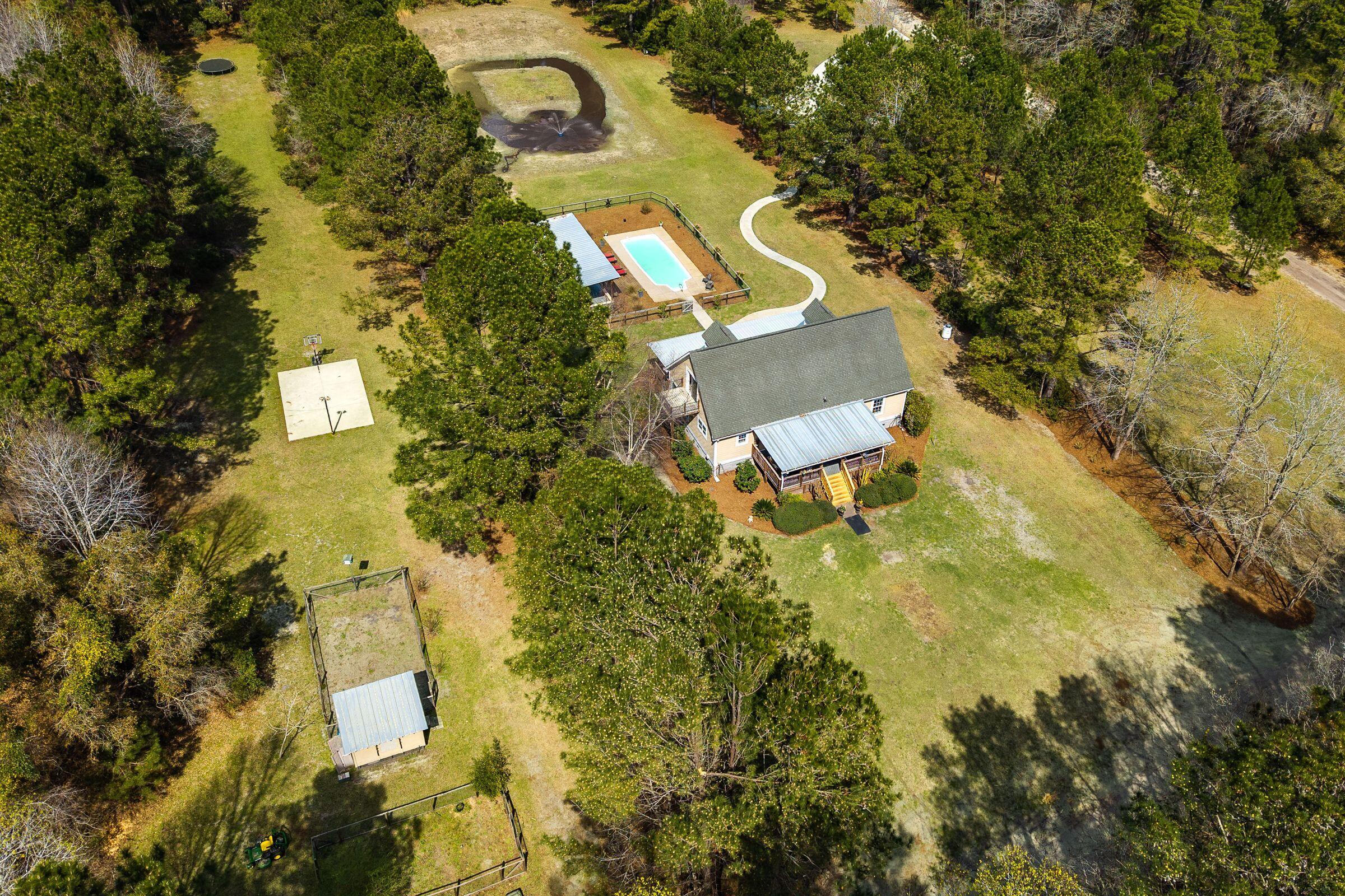 2490 Hunting Road Johns Island, SC 29455 - Photo 89 of 98 Aerial of Home