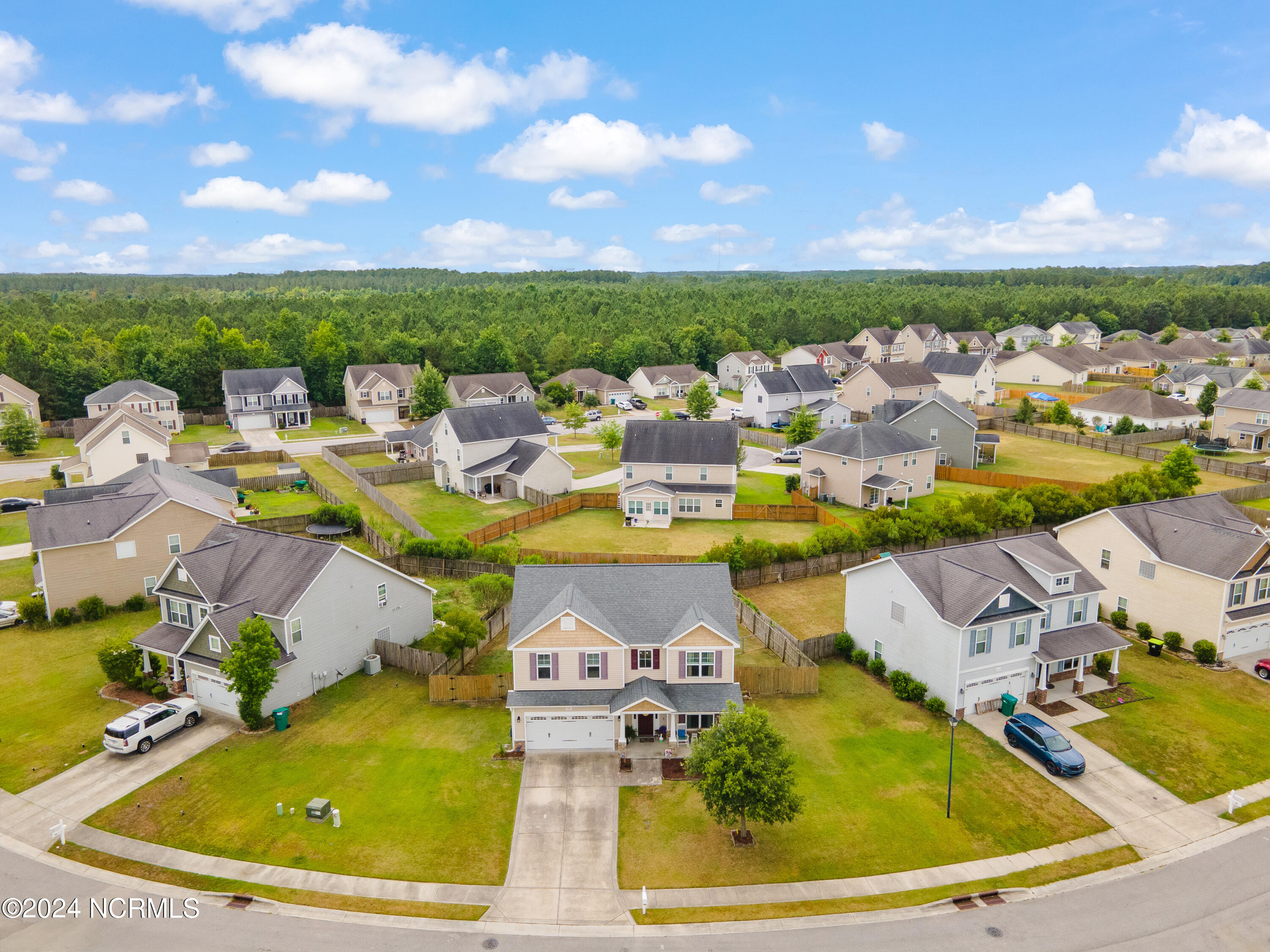 326 Kingston Road Jacksonville, NC 28546 - Photo 66 of 69 326 Kingston Rd - Aerial View