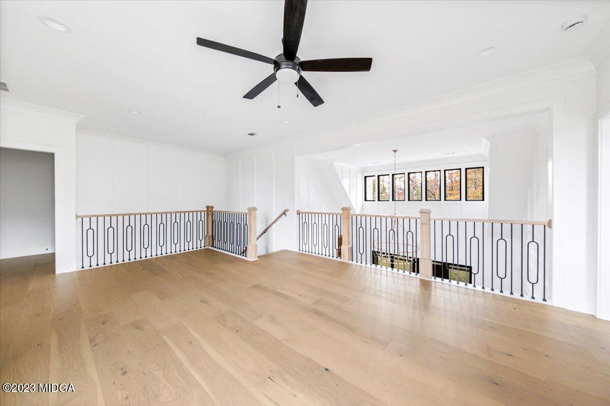 110 Birch Circle Forsyth, GA 31029 - Photo 25 of 44 a view of a hallway with staircase