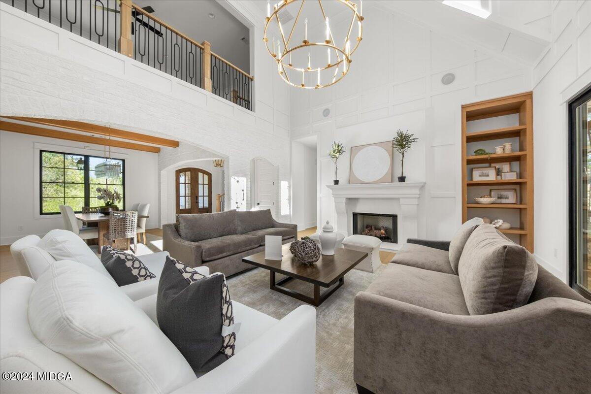 110 Birch Circle Forsyth, GA 31029 - Photo 10 of 44 a living room with furniture fireplace and a window