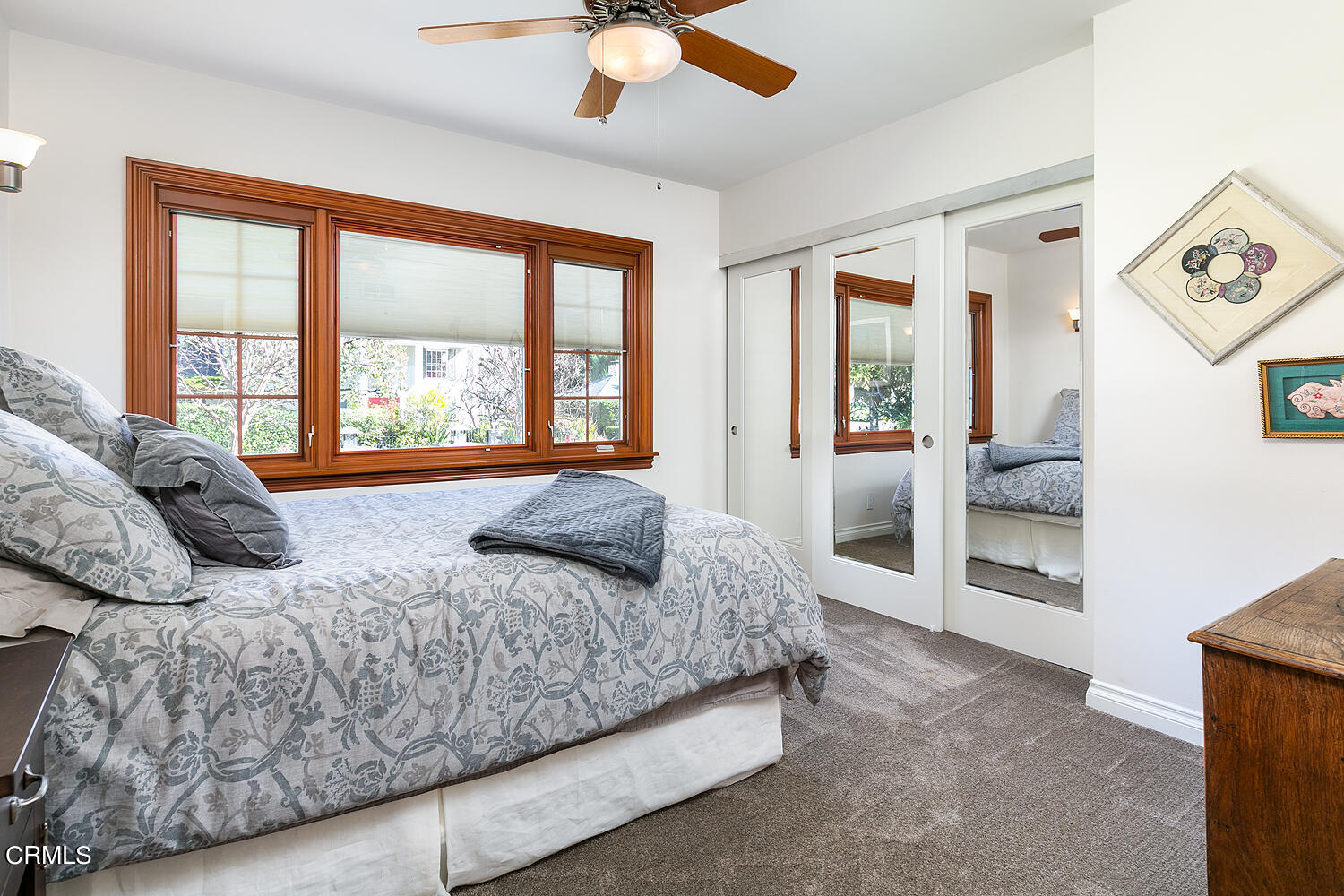 1563 Meadowbrook Road Altadena, CA 91001 - Photo 25 of 38 a bedroom with a large bed and a large window
