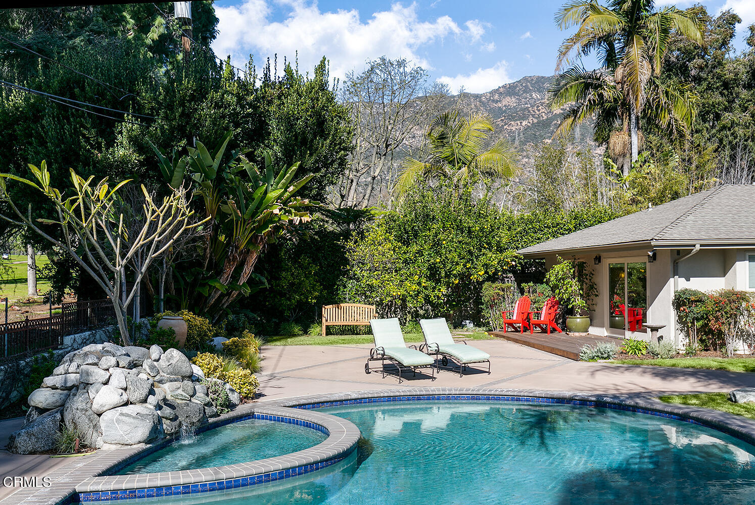 1563 Meadowbrook Road Altadena, CA 91001 - Photo 36 of 38 a view of a house with swimming pool and sitting area