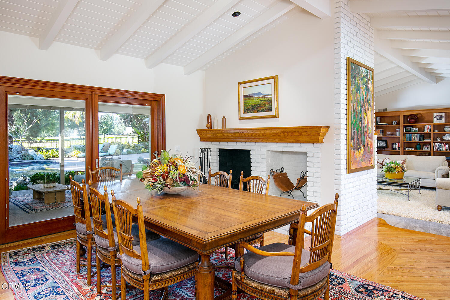 1563 Meadowbrook Road Altadena, CA 91001 - Photo 9 of 38 a view of a dining room with furniture window and wooden floor