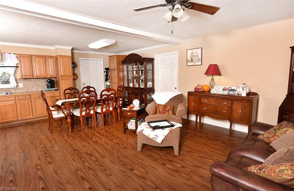 130 Happy Hollow Road Rockwell, NC 28138 - Photo 12 of 22 Open Concept Kitchen/Dining/Living Room