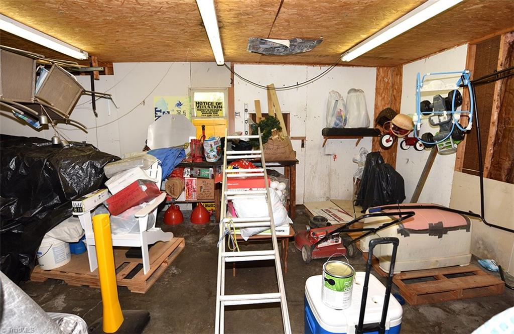 130 Happy Hollow Road Rockwell, NC 28138 - Photo 8 of 22 Garage Interior