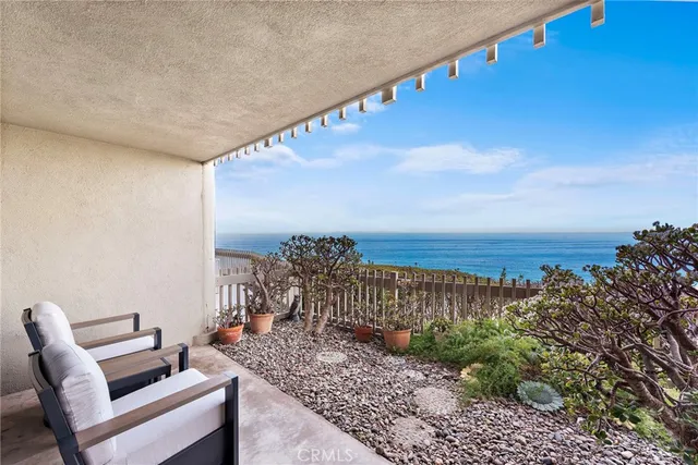 a view of an ocean and beach