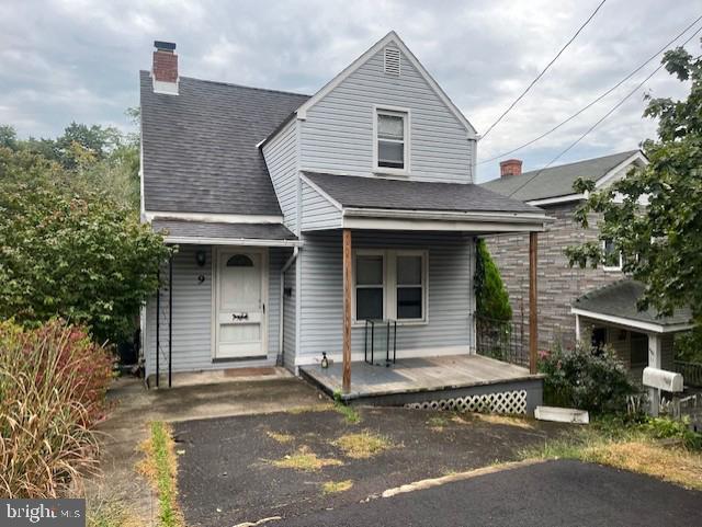 9 West View Terrace Cumberland, MD 21502 - Photo 20 of 21 a front view of a house with a garage
