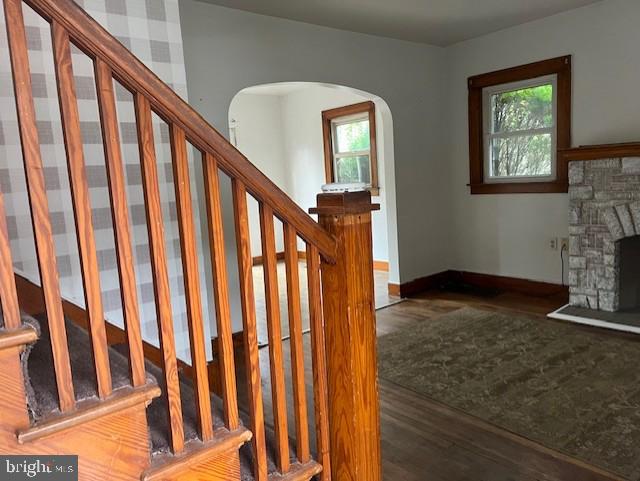 9 West View Terrace Cumberland, MD 21502 - Photo 3 of 21 a view of an entryway with wooden floor and stairs