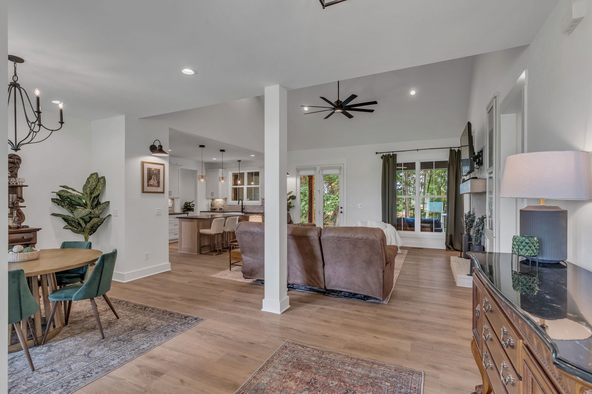 8921 Cedar Grove Road Cross Plains, TN 37049 - Photo 11 of 50 a living room with furniture and a wooden floor