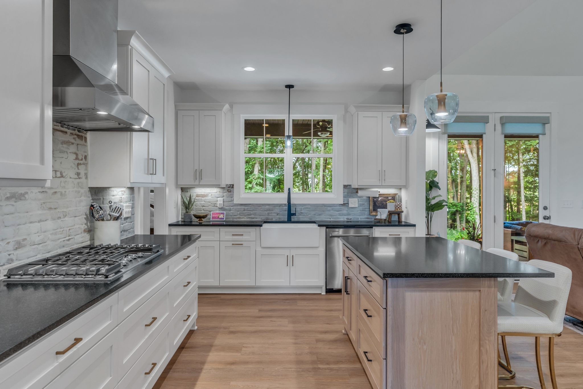 8921 Cedar Grove Road Cross Plains, TN 37049 - Photo 18 of 50 a kitchen with stainless steel appliances granite countertop a sink stove and refrigerator