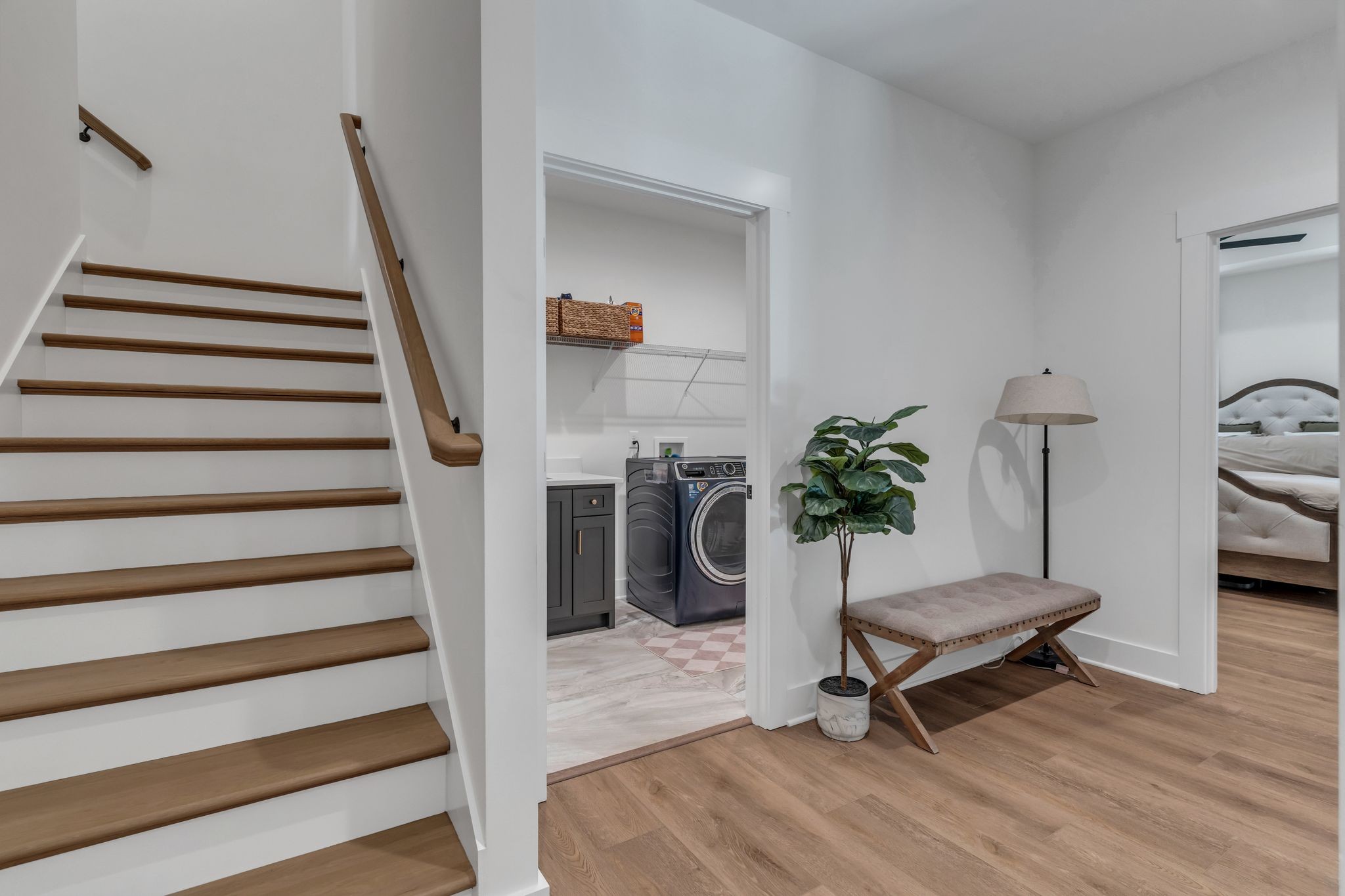8921 Cedar Grove Road Cross Plains, TN 37049 - Photo 32 of 50 a living room with furniture and a potted plant