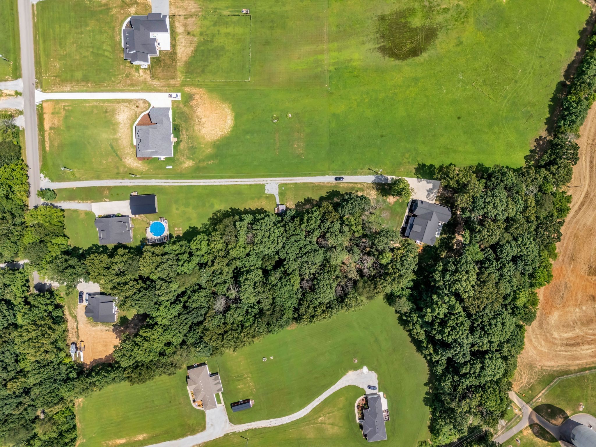 8921 Cedar Grove Road Cross Plains, TN 37049 - Photo 50 of 50 an aerial view of a residential houses with outdoor space