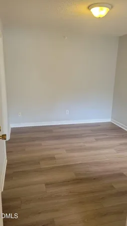 a view of a wooden deck