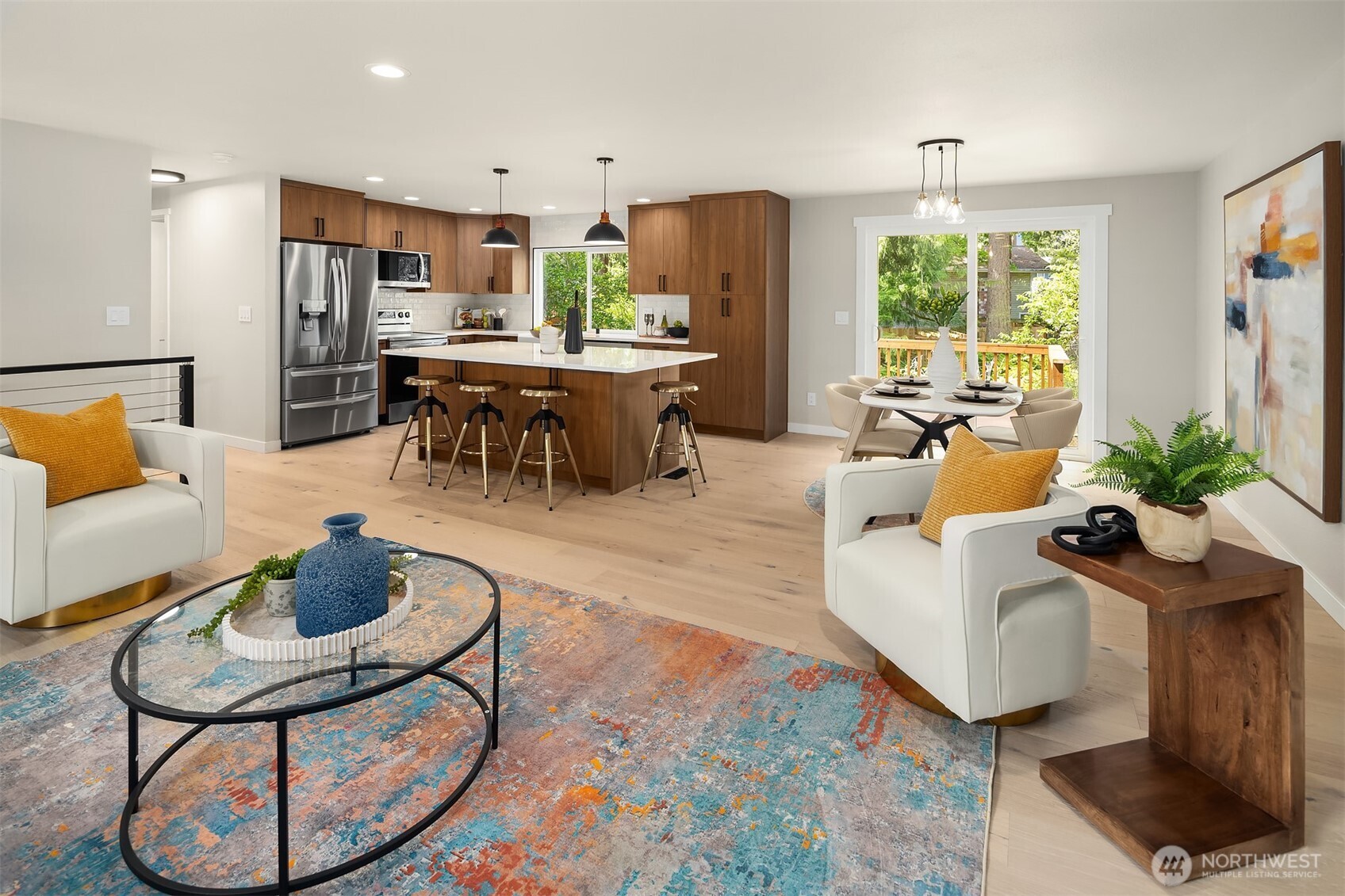 16914 28th Drive Southeast Bothell, WA 98012 - Photo 8 of 30 a living room with furniture and a table