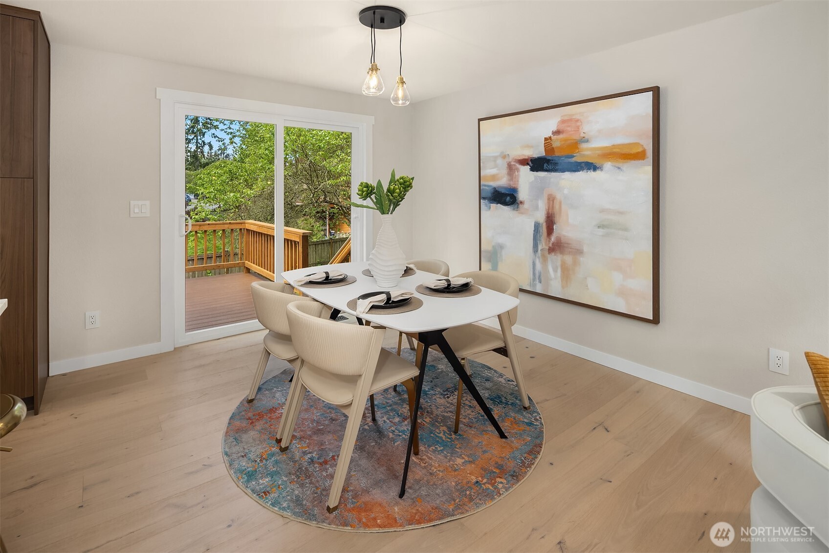 16914 28th Drive Southeast Bothell, WA 98012 - Photo 9 of 30 a view of a dining room with furniture window and outside view