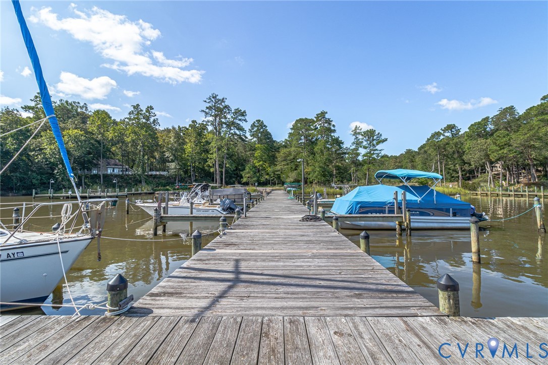 43 Ruddy Duck Road Heathsville, VA 22473 - Photo 45 of 46 a view of a lake with sitting area