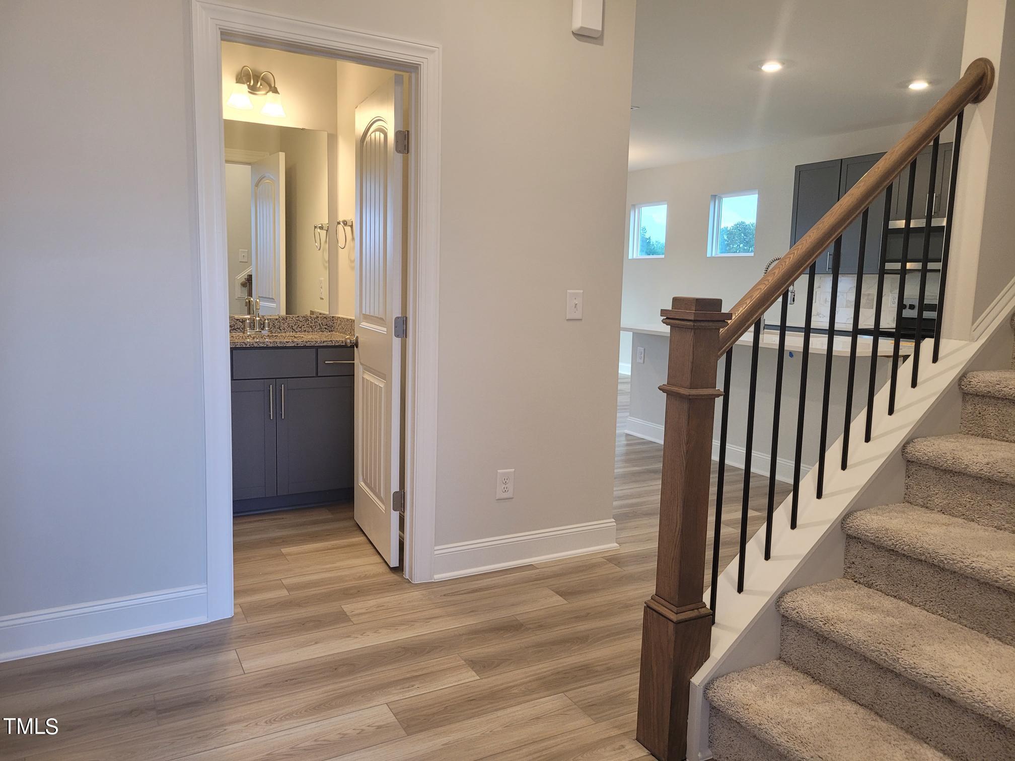 3611 Tarmac Road West Wilson, NC 27896 - Photo 11 of 28 a view of an entryway with wooden floor and door