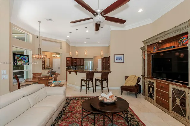 a bedroom with furniture